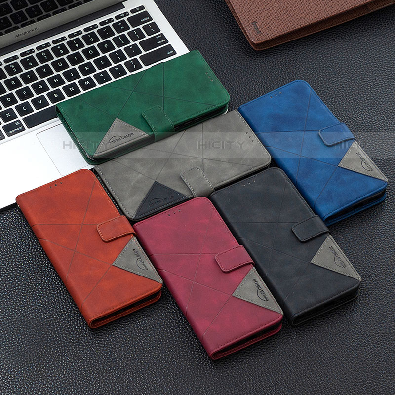 Funda de Cuero Cartera con Soporte Carcasa B02F para Samsung Galaxy S23 Ultra 5G