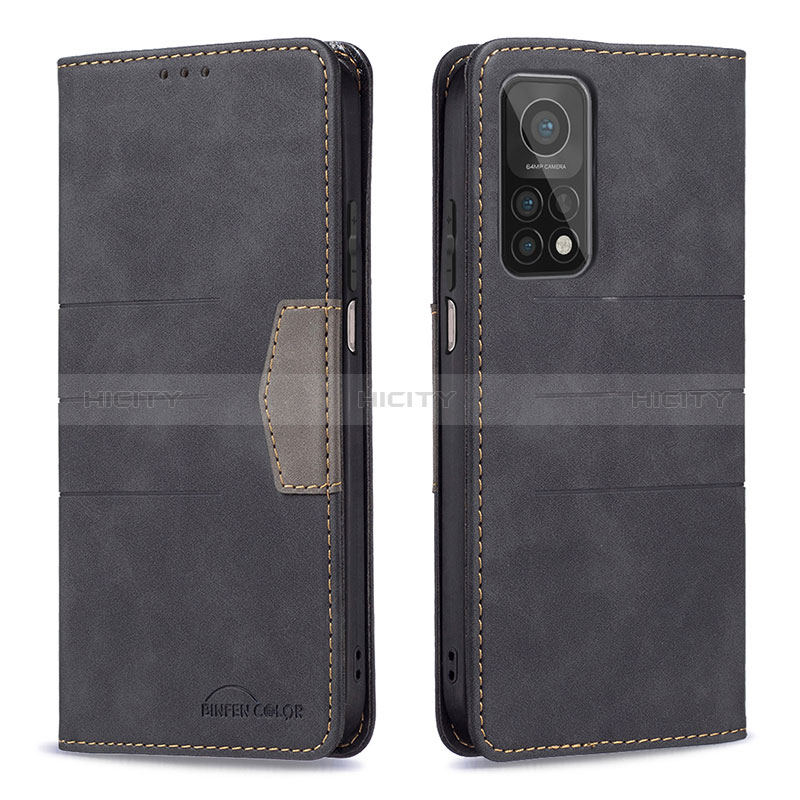 Funda de Cuero Cartera con Soporte Carcasa B02F para Xiaomi Mi 10T 5G