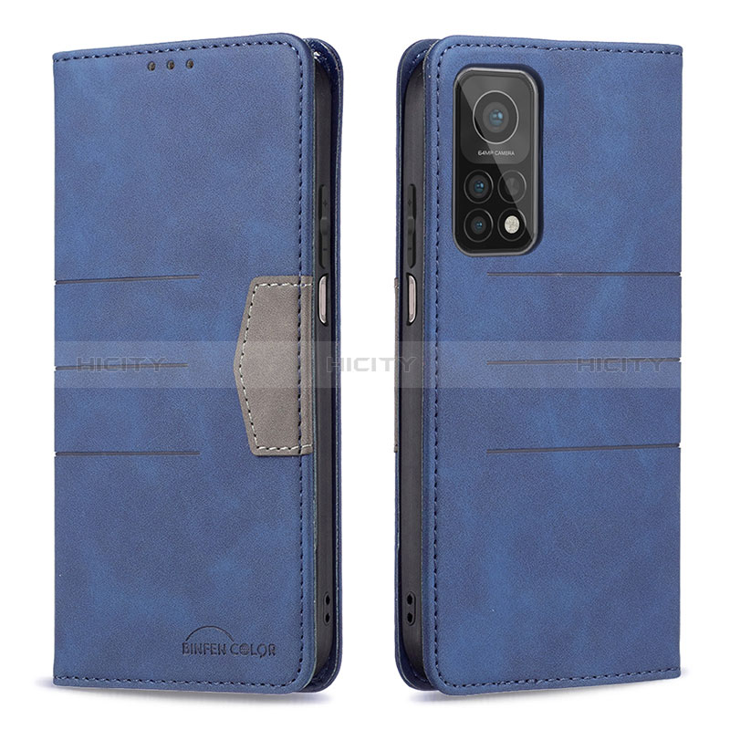 Funda de Cuero Cartera con Soporte Carcasa B02F para Xiaomi Mi 10T 5G