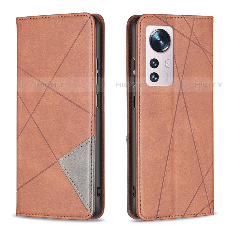 Funda de Cuero Cartera con Soporte Carcasa B02F para Xiaomi Mi 12 Pro 5G