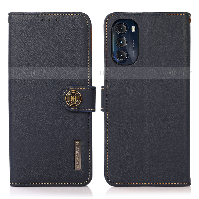 Funda de Cuero Cartera con Soporte Carcasa B02H para Motorola Moto G 5G (2022)