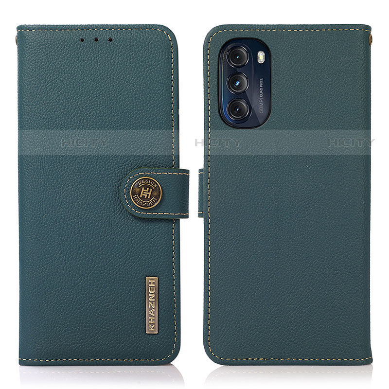 Funda de Cuero Cartera con Soporte Carcasa B02H para Motorola Moto G 5G (2022)