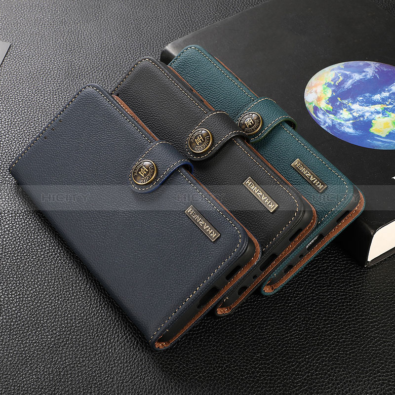 Funda de Cuero Cartera con Soporte Carcasa B02H para Oppo A96 5G