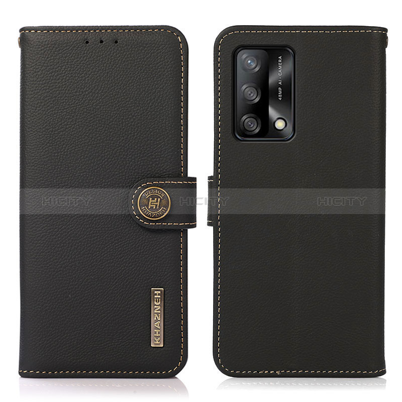 Funda de Cuero Cartera con Soporte Carcasa B02H para Oppo F19