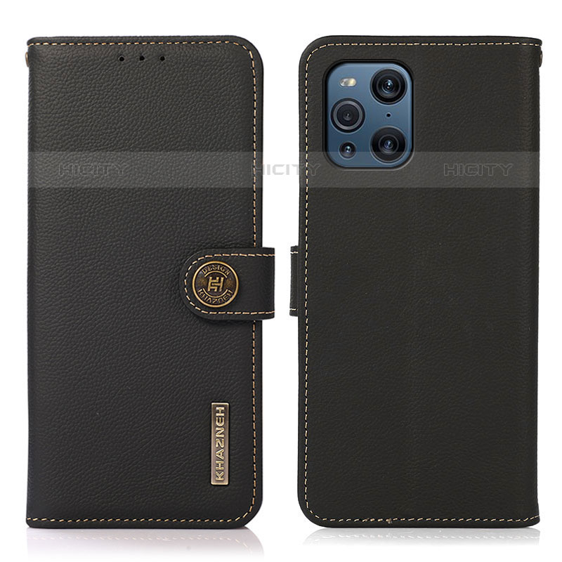 Funda de Cuero Cartera con Soporte Carcasa B02H para Oppo Find X3 Pro 5G