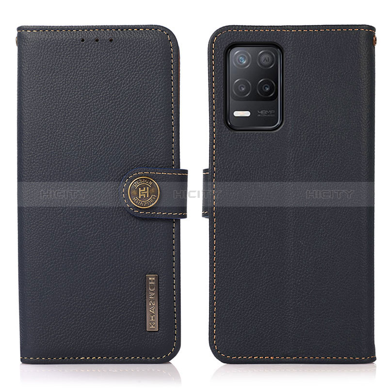 Funda de Cuero Cartera con Soporte Carcasa B02H para Realme 8 5G