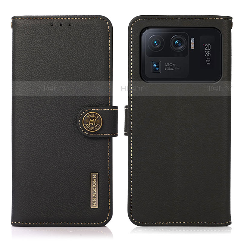 Funda de Cuero Cartera con Soporte Carcasa B02H para Xiaomi Mi 11 Ultra 5G