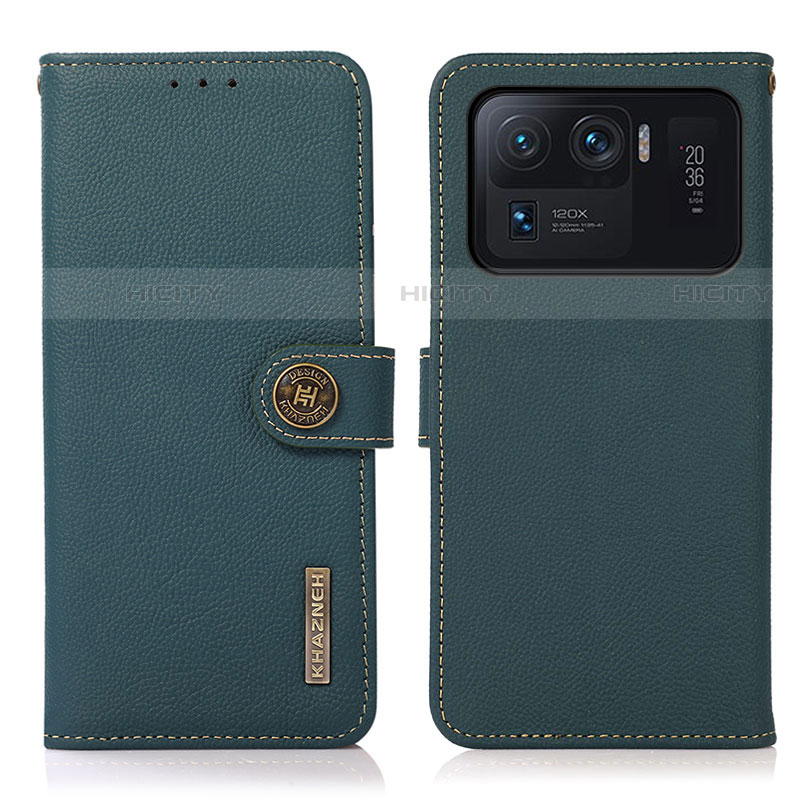 Funda de Cuero Cartera con Soporte Carcasa B02H para Xiaomi Mi 11 Ultra 5G