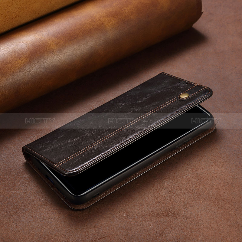 Funda de Cuero Cartera con Soporte Carcasa B02S para Xiaomi Mi Mix 4 5G Negro