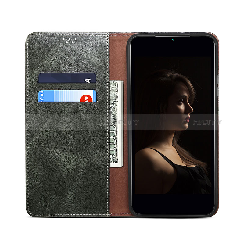 Funda de Cuero Cartera con Soporte Carcasa B02S para Xiaomi Redmi Note 13 Pro 5G