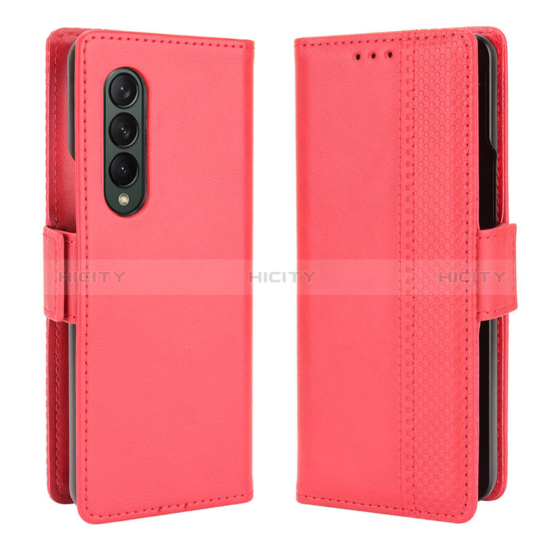 Funda de Cuero Cartera con Soporte Carcasa B02Y para Samsung Galaxy Z Fold3 5G