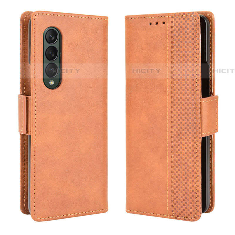 Funda de Cuero Cartera con Soporte Carcasa B02Y para Samsung Galaxy Z Fold4 5G