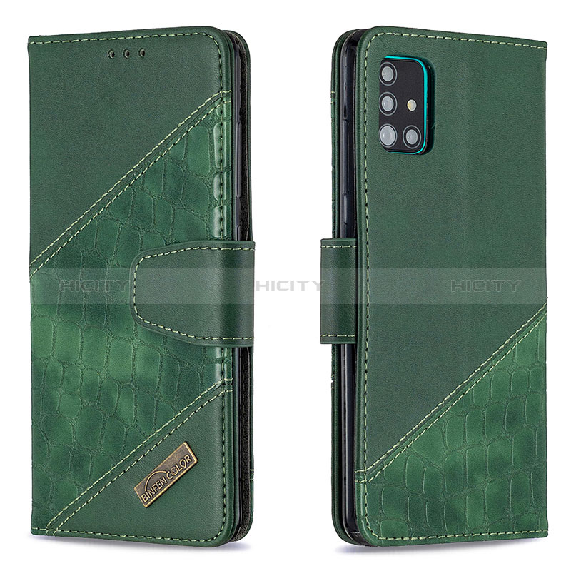 Funda de Cuero Cartera con Soporte Carcasa B03F para Samsung Galaxy M40S