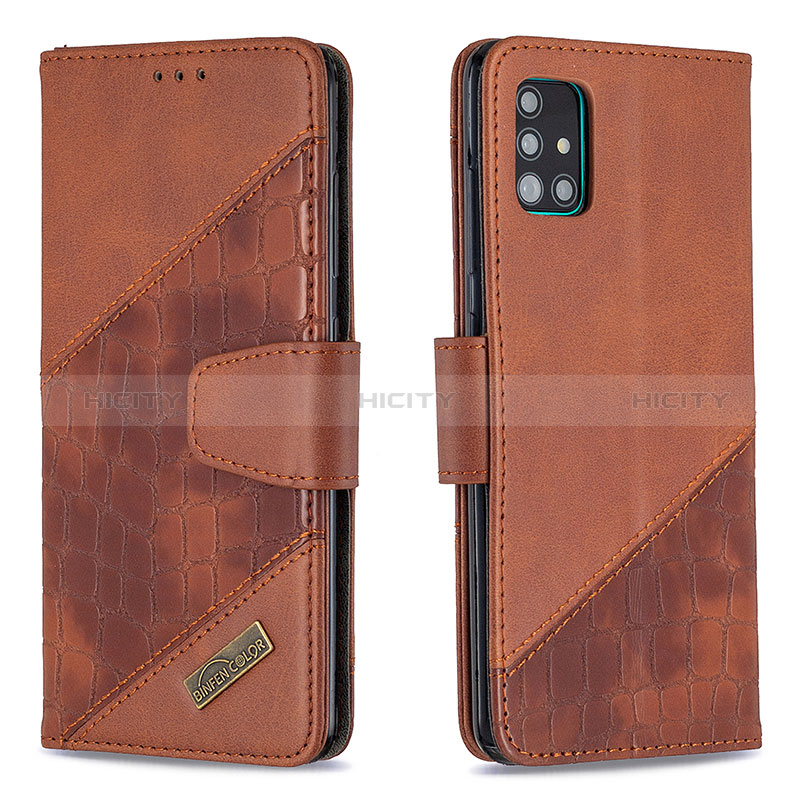 Funda de Cuero Cartera con Soporte Carcasa B03F para Samsung Galaxy M40S