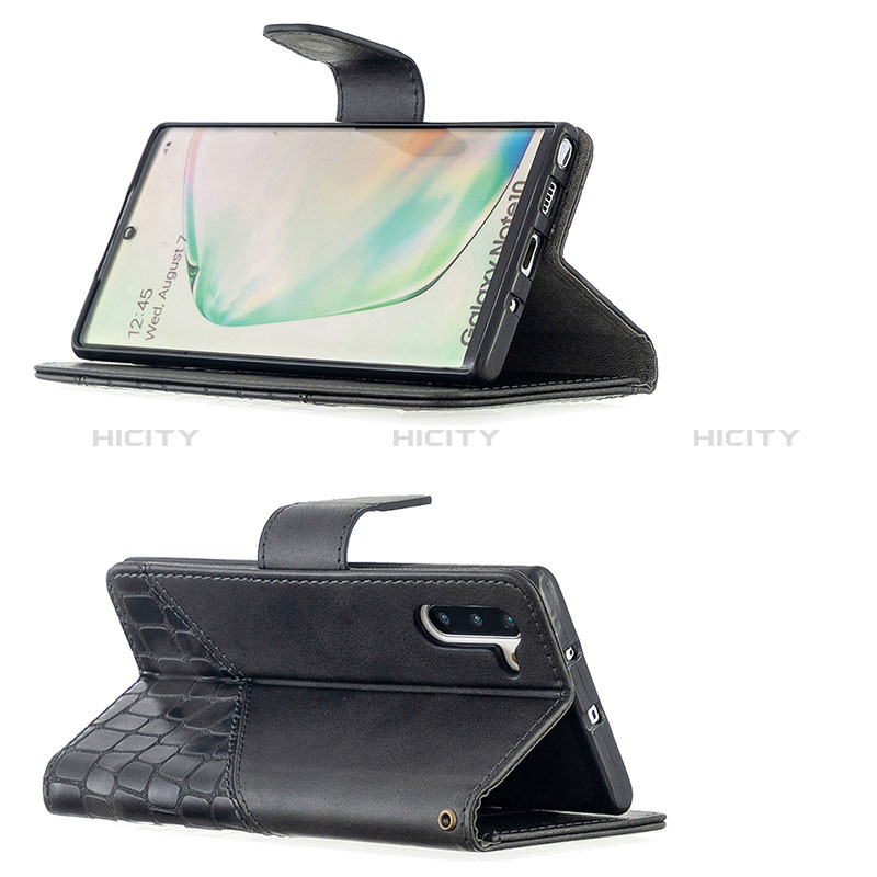 Funda de Cuero Cartera con Soporte Carcasa B03F para Samsung Galaxy Note 10 5G