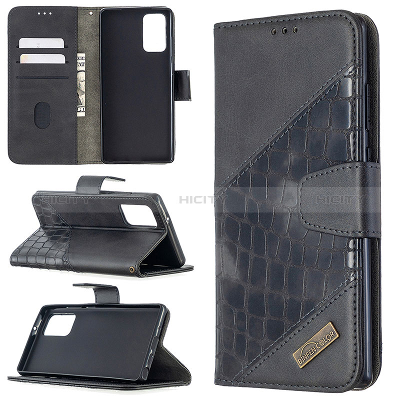 Funda de Cuero Cartera con Soporte Carcasa B03F para Samsung Galaxy Note 20 5G