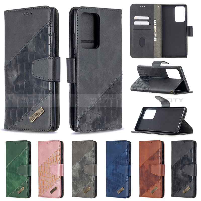 Funda de Cuero Cartera con Soporte Carcasa B03F para Samsung Galaxy Note 20 Ultra 5G