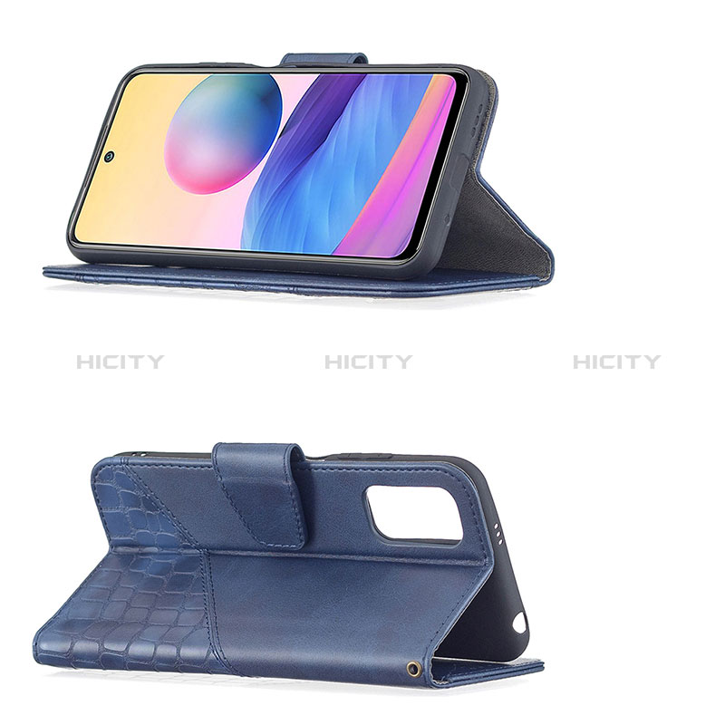 Funda de Cuero Cartera con Soporte Carcasa B03F para Xiaomi Redmi Note 10 5G