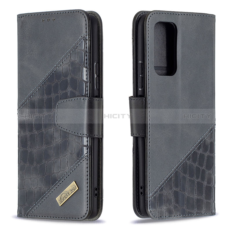 Funda de Cuero Cartera con Soporte Carcasa B03F para Xiaomi Redmi Note 10 Pro 4G