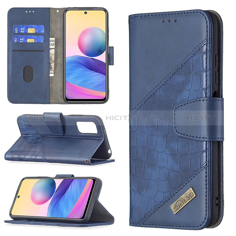 Funda de Cuero Cartera con Soporte Carcasa B03F para Xiaomi Redmi Note 11 SE 5G