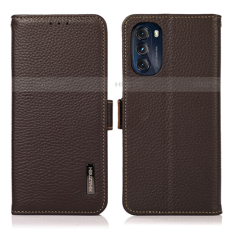 Funda de Cuero Cartera con Soporte Carcasa B03H para Motorola Moto G 5G (2022)