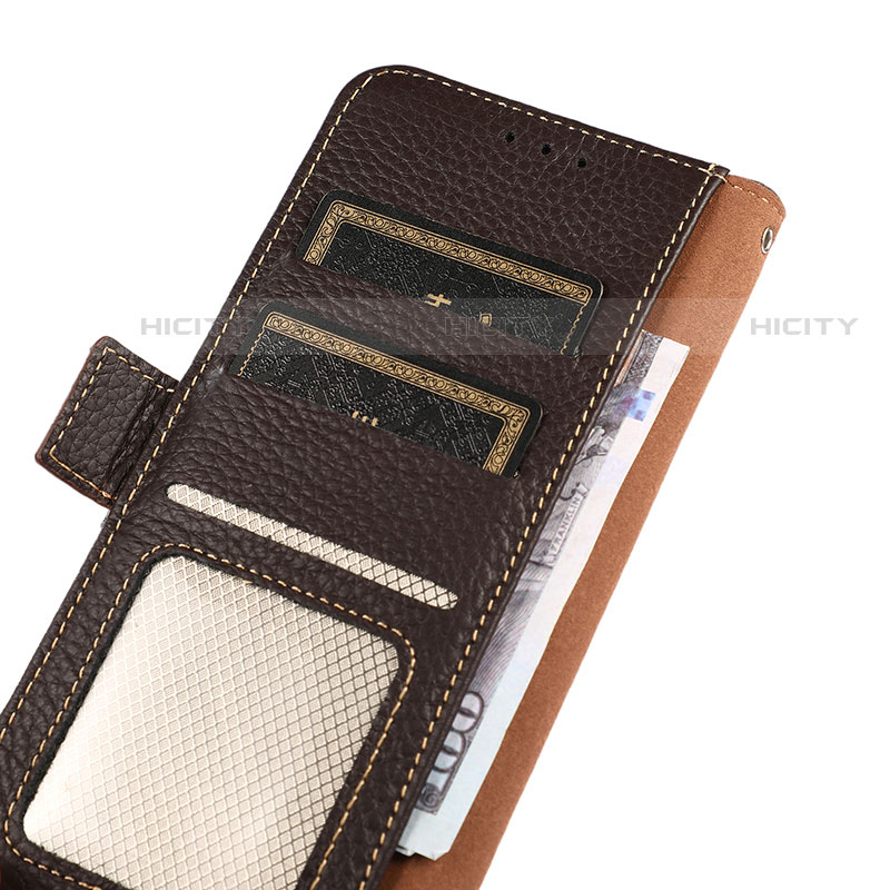 Funda de Cuero Cartera con Soporte Carcasa B03H para Motorola Moto G100 5G