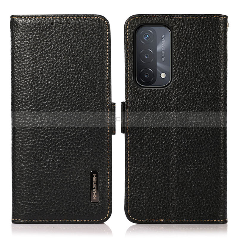 Funda de Cuero Cartera con Soporte Carcasa B03H para Oppo A54 5G