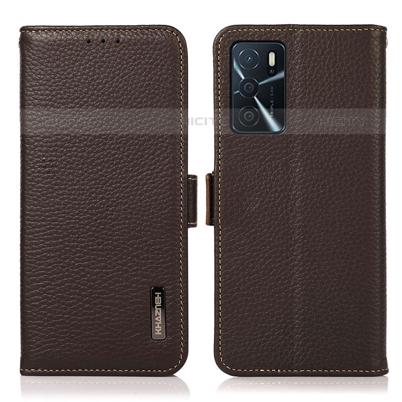 Funda de Cuero Cartera con Soporte Carcasa B03H para Oppo A54s