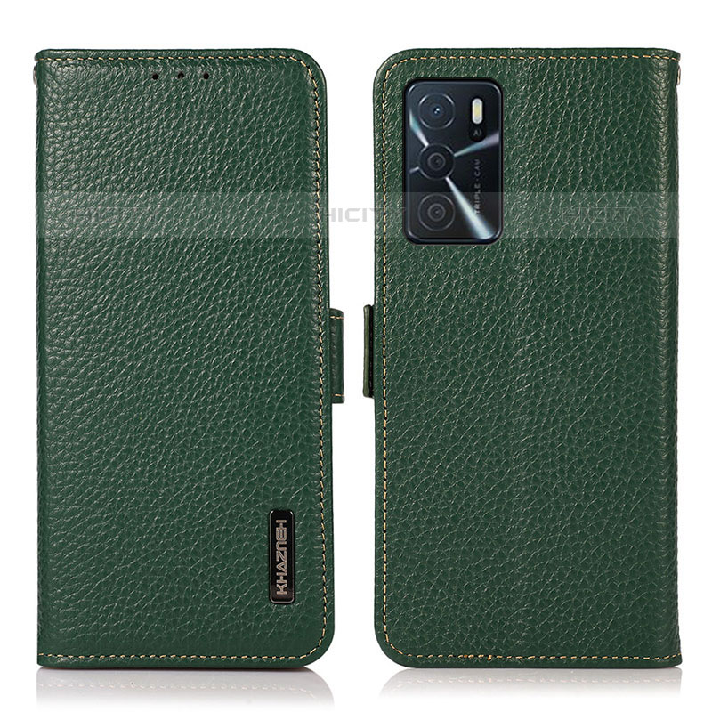 Funda de Cuero Cartera con Soporte Carcasa B03H para Oppo A54s