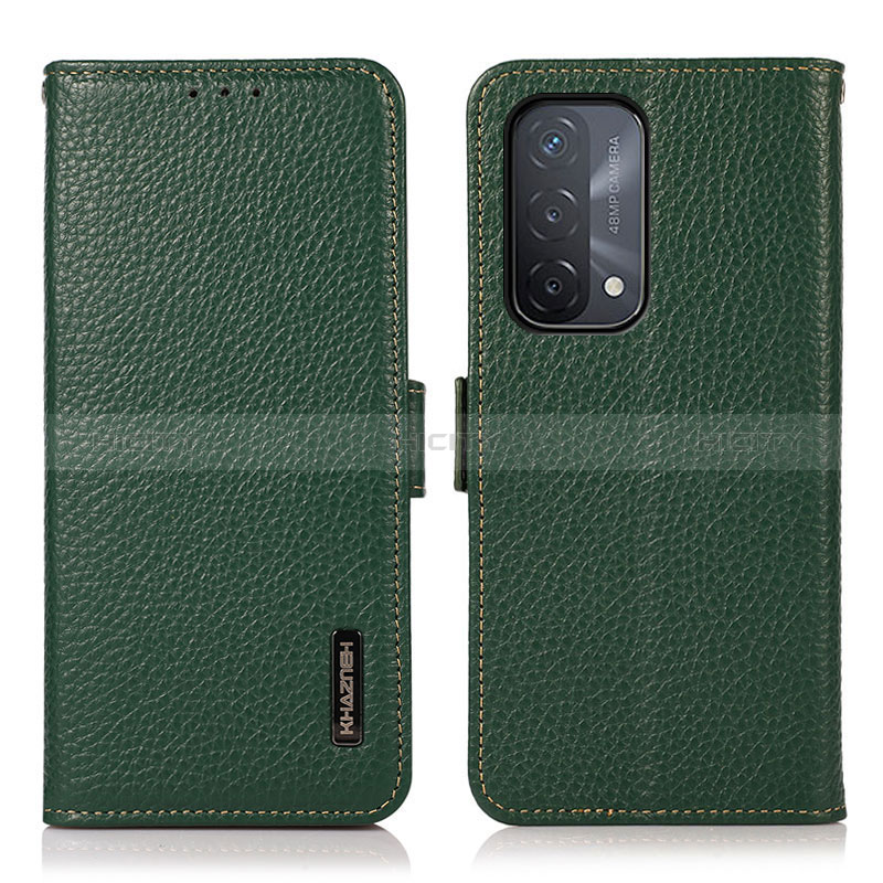 Funda de Cuero Cartera con Soporte Carcasa B03H para Oppo A74 5G