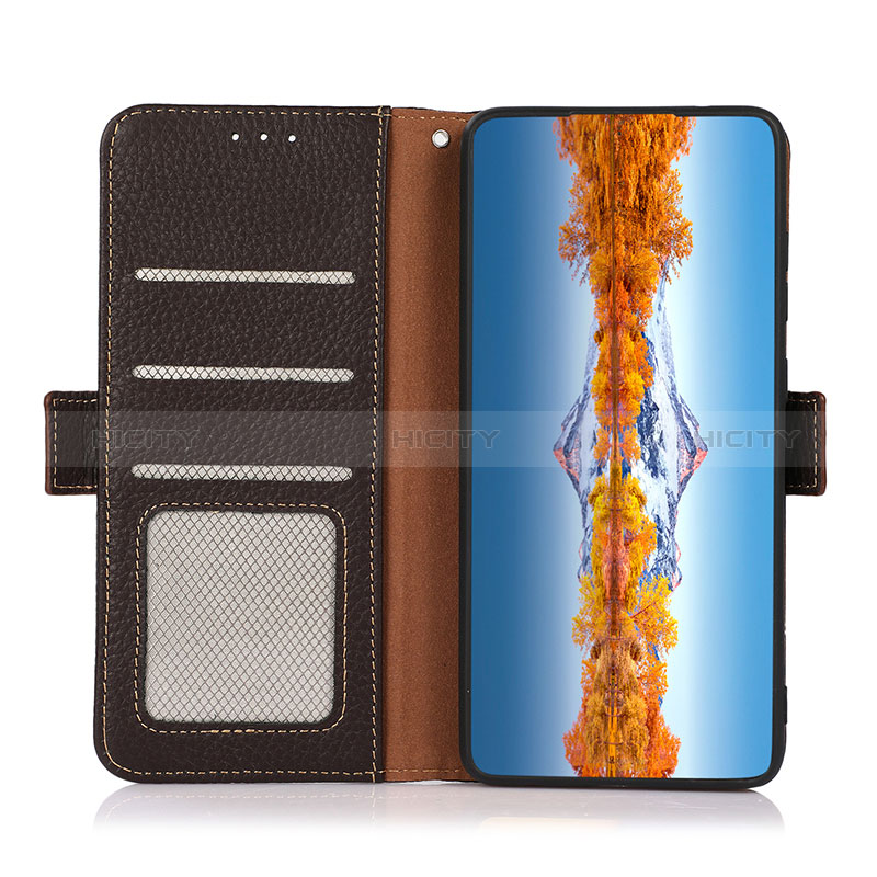 Funda de Cuero Cartera con Soporte Carcasa B03H para Oppo A95 4G