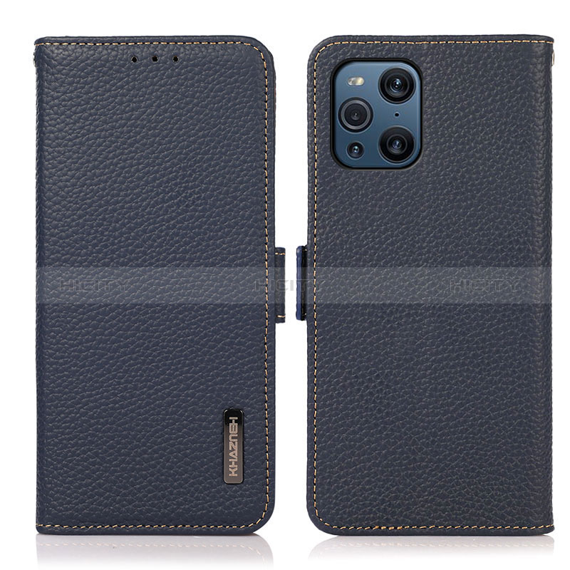 Funda de Cuero Cartera con Soporte Carcasa B03H para Oppo Find X3 5G