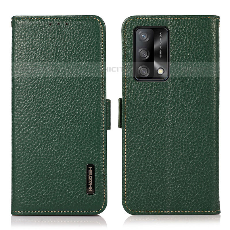 Funda de Cuero Cartera con Soporte Carcasa B03H para Oppo Reno6 Lite