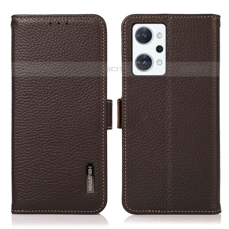 Funda de Cuero Cartera con Soporte Carcasa B03H para Oppo Reno7 A