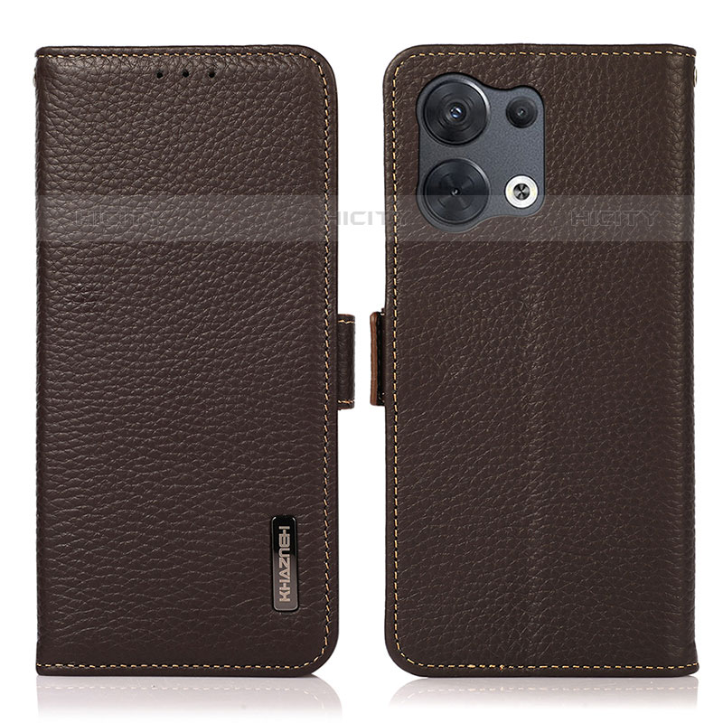 Funda de Cuero Cartera con Soporte Carcasa B03H para Oppo Reno9 5G