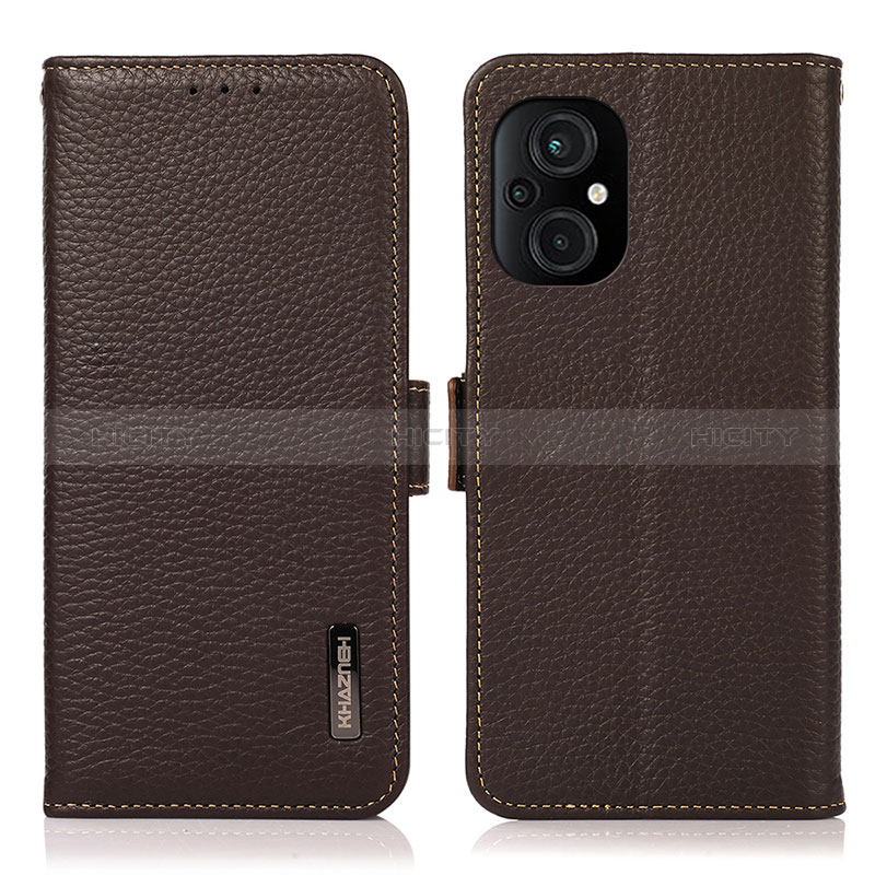 Funda de Cuero Cartera con Soporte Carcasa B03H para Xiaomi Poco M5 4G