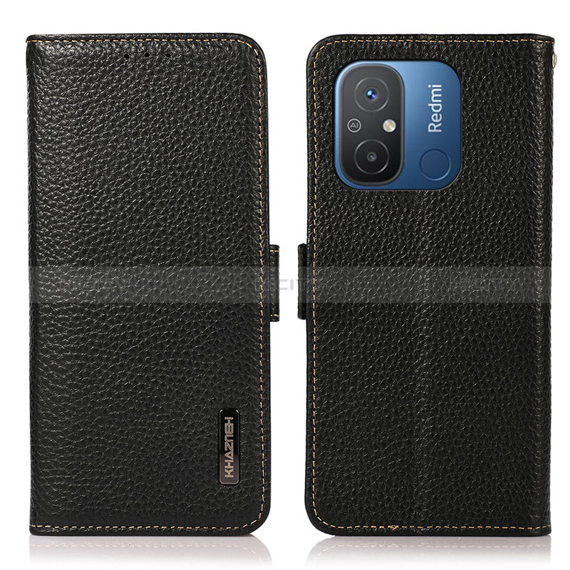 Funda de Cuero Cartera con Soporte Carcasa B03H para Xiaomi Redmi 12C 4G