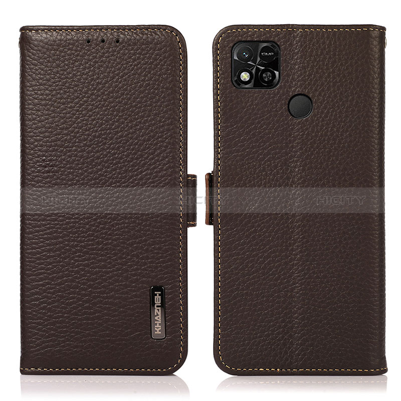 Funda de Cuero Cartera con Soporte Carcasa B03H para Xiaomi Redmi 9C NFC