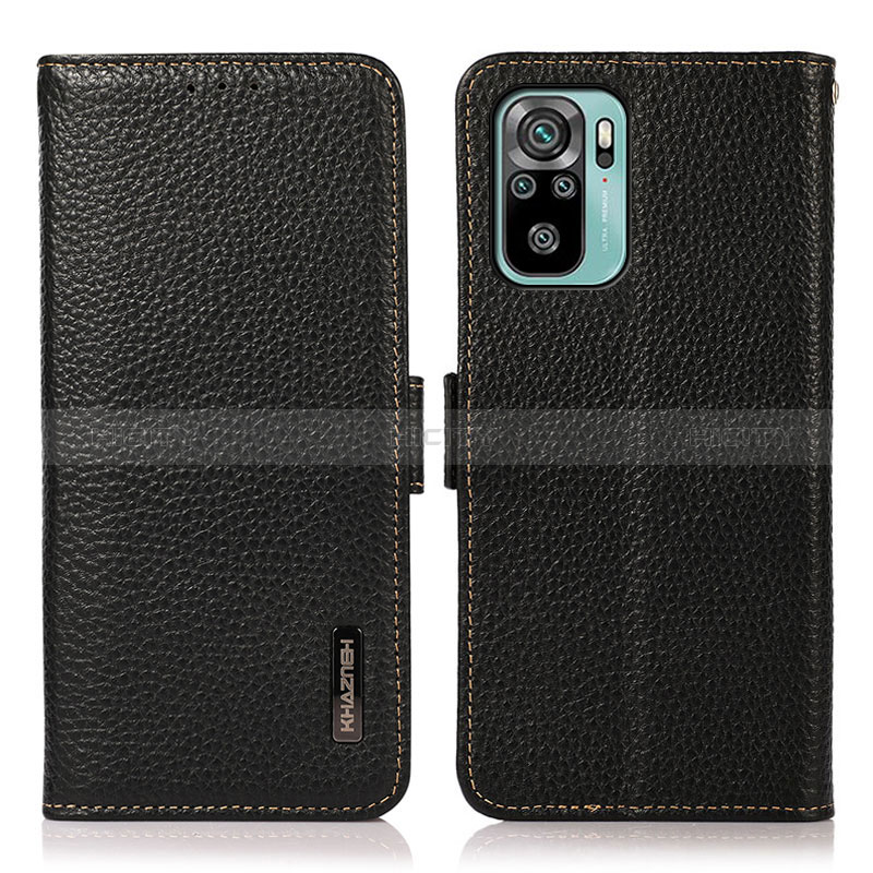 Funda de Cuero Cartera con Soporte Carcasa B03H para Xiaomi Redmi Note 10S 4G