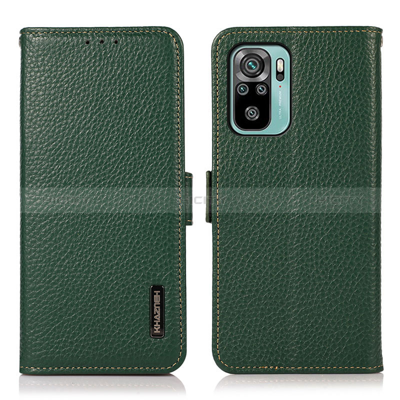 Funda de Cuero Cartera con Soporte Carcasa B03H para Xiaomi Redmi Note 10S 4G