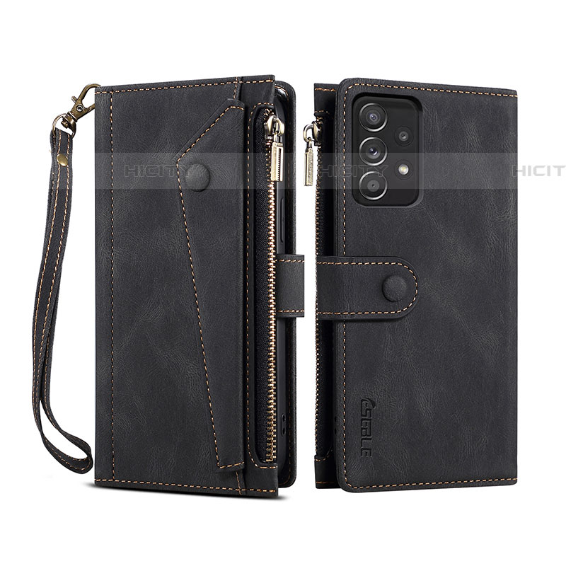 Funda de Cuero Cartera con Soporte Carcasa B03S para Samsung Galaxy A73 5G