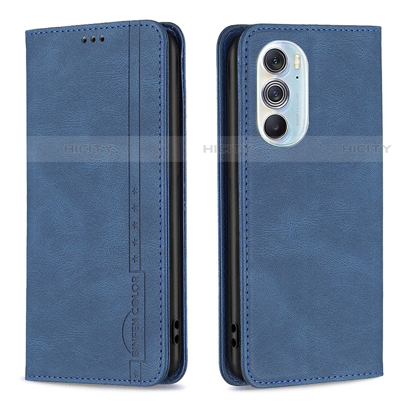 Funda de Cuero Cartera con Soporte Carcasa B04F para Motorola Moto Edge Plus (2022) 5G