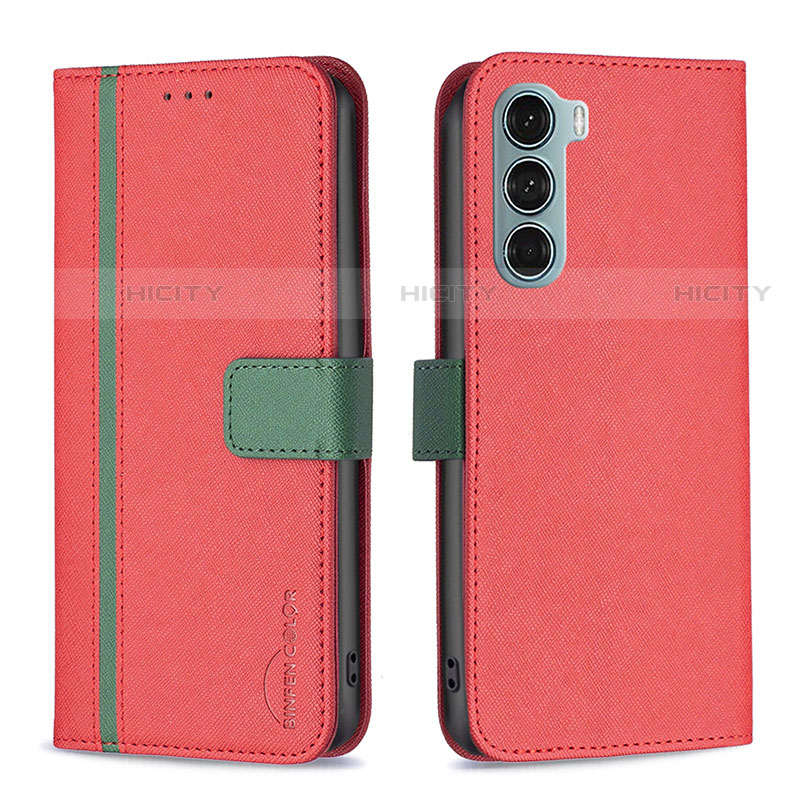 Funda de Cuero Cartera con Soporte Carcasa B04F para Motorola Moto Edge S30 5G