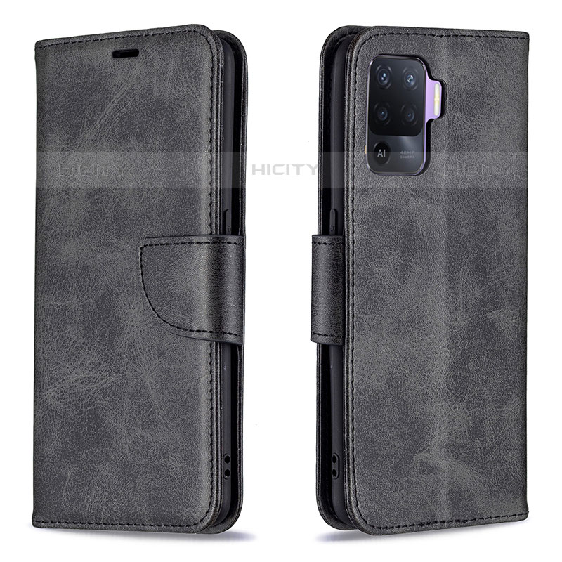 Funda de Cuero Cartera con Soporte Carcasa B04F para Oppo A94 4G