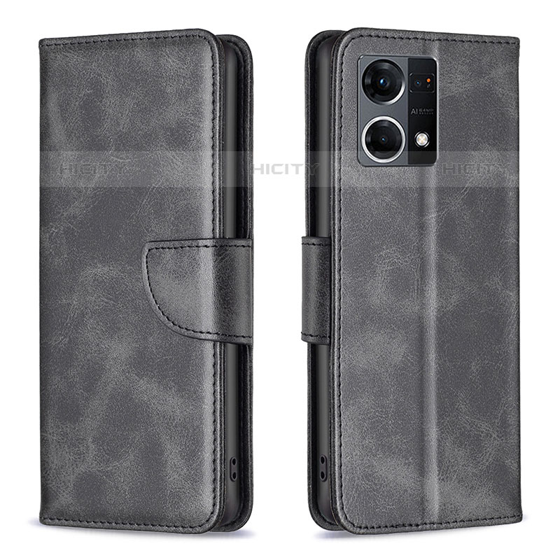 Funda de Cuero Cartera con Soporte Carcasa B04F para Oppo F21s Pro 4G