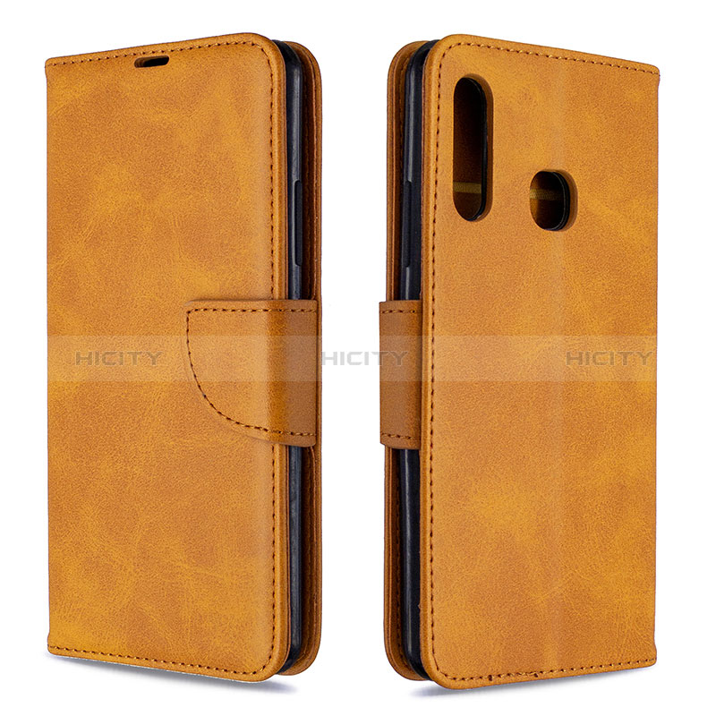 Funda de Cuero Cartera con Soporte Carcasa B04F para Samsung Galaxy A70E