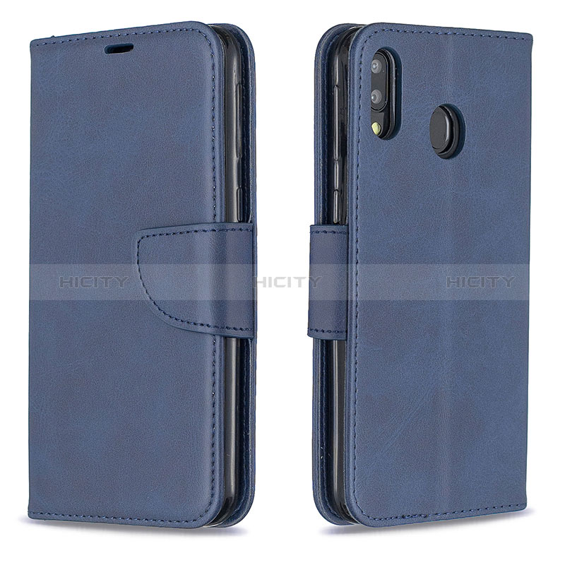 Funda de Cuero Cartera con Soporte Carcasa B04F para Samsung Galaxy M20