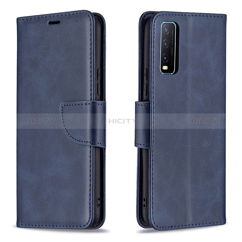 Funda de Cuero Cartera con Soporte Carcasa B04F para Vivo Y20s