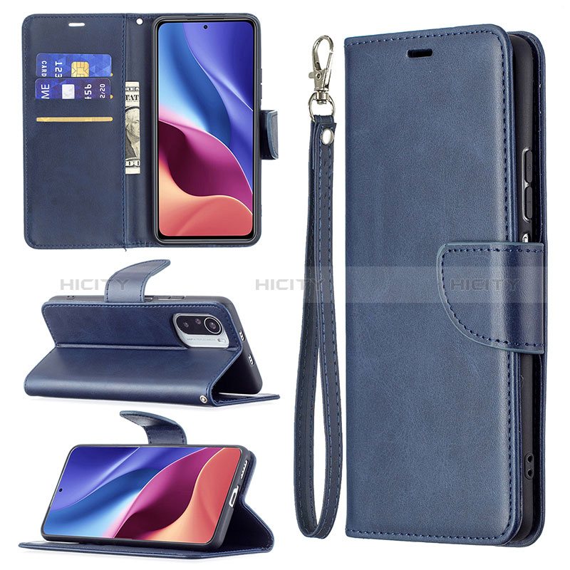 Funda de Cuero Cartera con Soporte Carcasa B04F para Xiaomi Mi 11i 5G