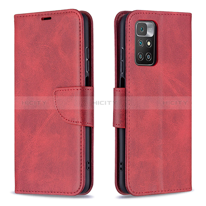 Funda de Cuero Cartera con Soporte Carcasa B04F para Xiaomi Redmi 10 4G